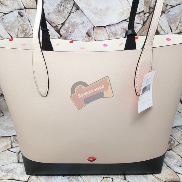 #bagsavenue FAST SHIPPING Minnie Mouse Black Reversible Pink Tote Kate Spade - Picture 14 of 16